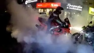 MotoFamily56 - Burnout по-Орски
