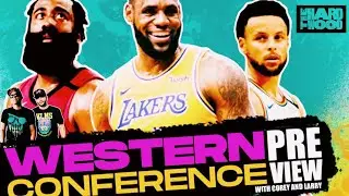 NBA Jam Sesh | 2020-21 Western Conference Preview | LIVE with Corey Tulaba and Larry Tumminia