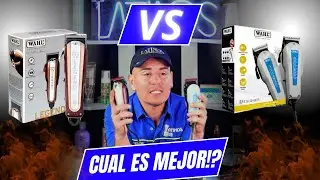 QUE MAQUINA DE CORTE DE CABELLO ES MEJOR!? WAHL Designer VS WAHL cinco estrellas Legend