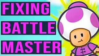 The MISSED POTENTIAL of the Battle Master in the Paper Mario: The Thousand Year Door Remake