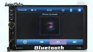 Car MP5 Player - Compatible with Apple & Android, 7-inch Touchscreen