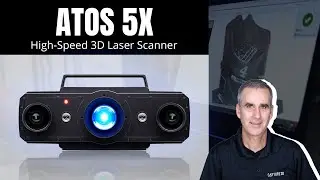 Обзор ATOS 5X &mdash; высокоскоростной и точный лазерный 3D-сканер