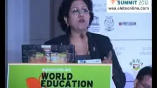 WES 2012 HIGHER  EDUCATION  TRACK  Vocationalising Education And Skill Development   Dr Sandhya Chintala