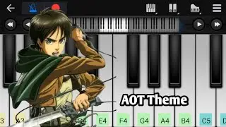 Attack On Titan S1 OP Theme | Perfect Piano Tutorial | Anime