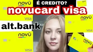 CART&Atilde;O NOVU VISA,ALT.BANK &Eacute; CREDITO OU PR&Eacute; PAGO? CART&Atilde;O APROVA PRA NEGATIVADO? F&Aacute;CIL APROVA&Ccedil;&Atilde;O 💳