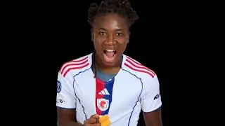 Melchie rayonne le football f&eacute;minin.