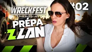 Préparation ZLAN avec tôle froissée, parfum asphalte et bitûme | WRECKFEST #2