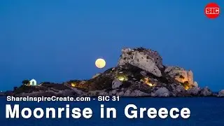 SIC 31 - Ugo Cei - Moonrise in Greece