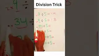 How to Divide in Seconds ⏱️ | Math Shortcut #shorts #divisiontricks #mathtutor #easymath #olympaid