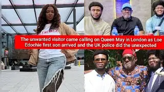 Queen May in sh&oacute;&ccedil;k as Loe Edochie first son came visiting 