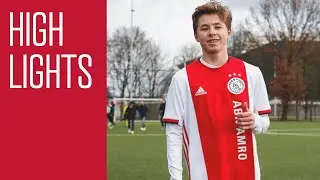 Highlights Ajax O16 - AZ O16 | Kampioenspoule