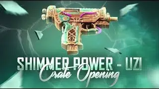 NEW SHIMMER POWER UZI CRATE OPENING | PUBG MOBILE
