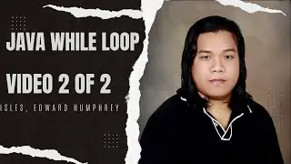 060 - Tagalog Java Programming - While Loop 2 of 2
