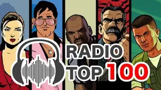 GTAのラジオで流れる曲の再生数ランキング 100～51位（再投稿）