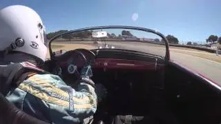 Rennsport Reunion &ndash; Onboard with the Porsche Speedster 356 A
