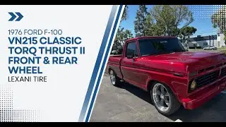 Ford F-100 1976 года | American Racing VN215 Classic Torq Thrust II | Шины Lexani | Обработанная ...