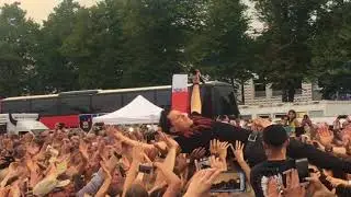 Michael Patrick Kelly - Stage diving Stars@NDR2 Heide 2018