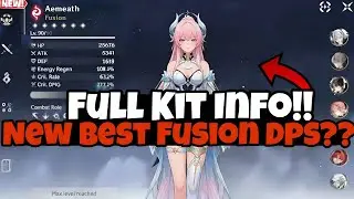 Aemeath FULL KIT Explained &ndash; New Best Fusion DPS?  | Wuthering Waves!!