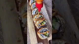 Deep Fried California Maki #homemadefood #japanesefood #sushi #MamaYum