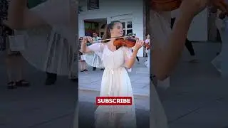 Please Please Sabrina Carpenter  Karolina Protsenko #viral #solo #karolina #violin #cover #shorts
