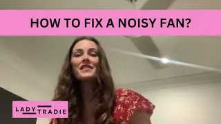 Noisy fan ticking