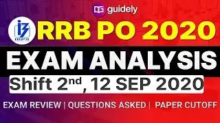 IBPS RRB PO 2020 Pre (12 Sep, Shift 2) | RRB PO Exam Analysis & Expected Cut Off 2020
