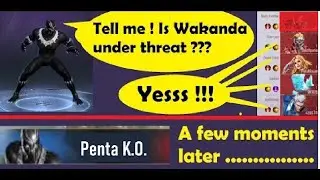 Черная пантера | Penta KO | solo q | Советы включены | MARVEL Super War