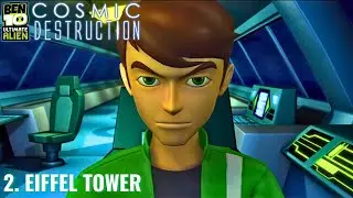 MISSION 2 : Eiffel Tower || BEN 10 Ultimate Alien Cosmic Destruction || PS3 GAMEPLAY