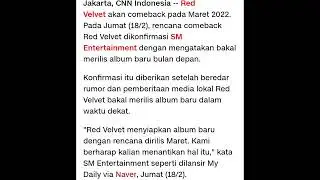Album Baru Red Velved #kpop #girlband #korea #redvelvet #albumbaru