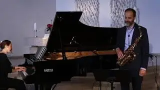#livestream G.F. H&auml;ndel - Siciliana - Peter Lenzin #Saxophon, Claire Pasquier #Fazioli 278