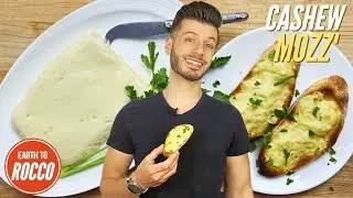 I made a dairy free vegan mozzarella with cashews!