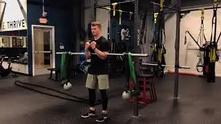 Zercher Hold With Hanging Kettlebells