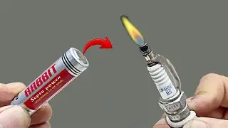 Не выбрасывайте свечи зажигания! Метод сварки свечей зажигания и аккумулятора. Часть 2.