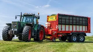 Fendt Favorit 916 Vario + 720 Vario | Tractor Legend | Grass silage 2023 | Pure sound
