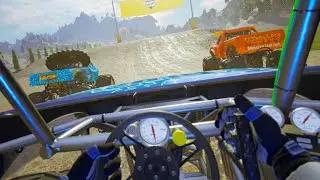 MONSTER JAM STEEL TITANS 2 in VR UEVR Oculus Rift