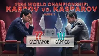 Karpov's Masterclass in Torture | WCC 1984 Game-9 #chess #games 