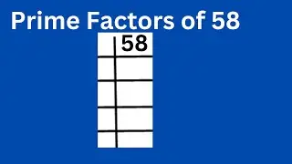 Prime Factors of 58