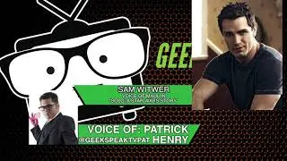 Sam Witwer Voice of Darth Maul