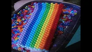 MayaRed Acrylic, 9mm, 1000 Piece Opaque Color, Pony Beads, Multicolor Amazon Review
