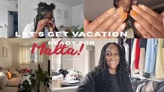 Let's get Vacation ready for Malta 🇲🇹 |  Boho Braids, Nails & Chaos 😅