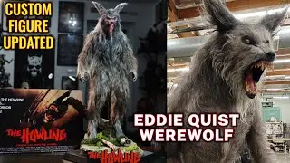 THE HOWLING EDDIE QUIST WEREWOLF 1/6 SCALE CUSTOM FIGURE. UPDATED WITH NEW HEAD SCULPT.