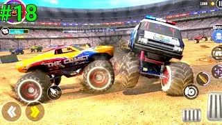 Monster Truck Derby stunt game 2026 | War Monster Truck | Monster truck war | #18 | Levelpaar