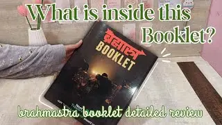What is included in the BRAHMASTRA BOOKLET!? detailed review of the booklet✨📝/ Ishita core♡