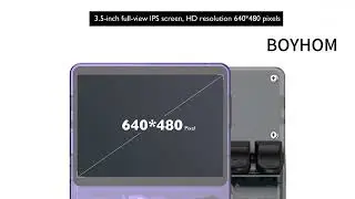 BOYHOM 64G R36S Retro Handheld Video Game Console Linux System