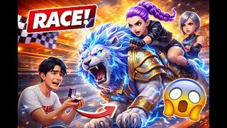 She Chose the Lion&hellip; Not Him 🦁💔 | Epic Race Animation