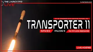LIFTOFF! SpaceX Transporter 11 Launch