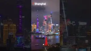 NIGHT Flight Over SHANGHAI: DRONES & City Lights! ✈️✨