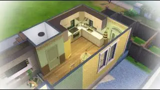 Affordable Townhouse Rental | The Sims 4 Speed Build | Forever Save File