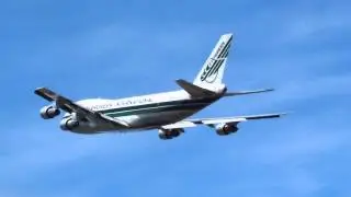 Evergreen International Airlines Boeing 747-200 Performs A Low Approach At KMMV