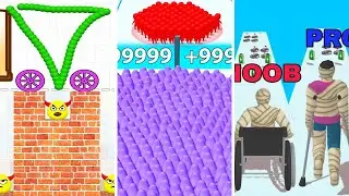 Draw To Smash Vs Count Master Game Vs Man Healthy Runner
